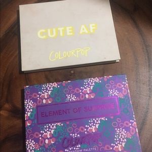 Colourpop palettes - yes please, element surprise